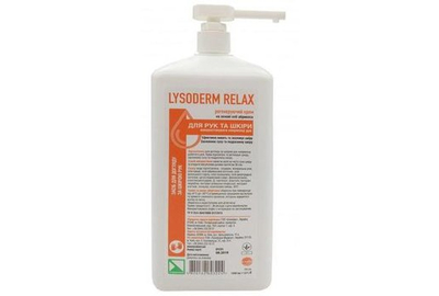 Hand and body skin cream Lysoderm relax Lysoderm relax 1000 ml