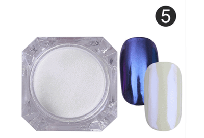 Зеркальное втирание Зеленая