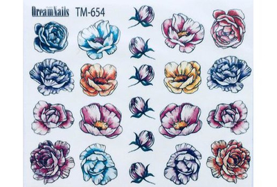 Слайдер дизайн для нігтів TM-654