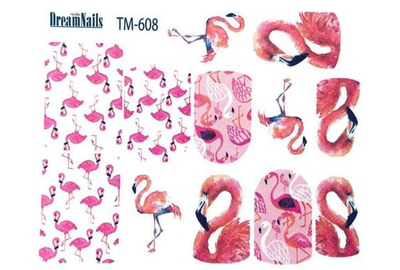 Slider design TM 608 pink flamingo