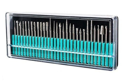 Набор фрез насадок с алмазным напылением 30шт.