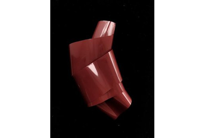 Фольга для кракелюра бордовая