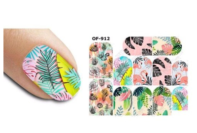 Slider design for nails OF 912