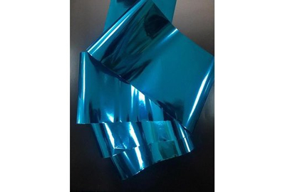 Фольга для литья глянцевая голубая