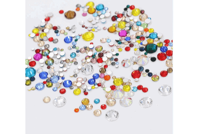 Стразы для ногтей Микс цвет микс размер 1000 шт