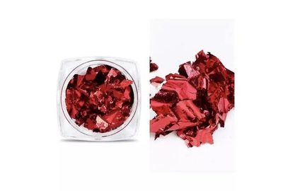 Фольга жата красная