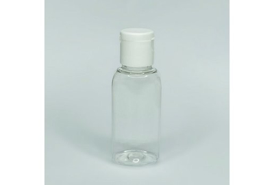 Баночка прозрачная с крышкой флип-топ 30 мл