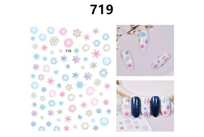 Наклейки для ногтей 719
