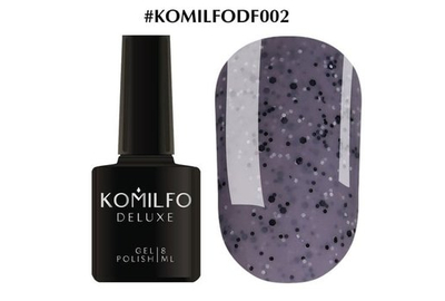 Гель-лак Komilfo Dragon Fruit №002 8 мл, Цвет: Серый