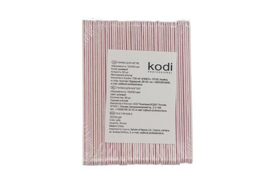 Набор пил Kodi розовый 120/120 50 шт