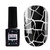 Гель-лак Kira Nails Crack Effect Black черный, 6 мл