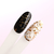 Топ для гель-лаку Kira Nails No Wipe Top Gold Shard, 6 мл, зображення 4