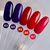 Gel polish DARK No. 084, dark purple, 10 ml, Color: Violet, 2 image