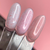 База для ногтей DARK PRO base Pink Potal №02, розовая с поталью, 15 мл, Цвет: Молочный, изображение 3