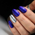 Gel polish Komilfo Deluxe Series No. D128 blue with shimmer, 8 ml, Color: Dark blue, Volume: 8 ml, 3 image