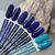 Gel polish Komilfo Deluxe Series No. D222 violet-blue enamel, 8 ml, Color: Dark blue, Volume: 8 ml, 3 image
