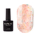 База для ногтей Komilfo Potal Base P020, персиково-бежевая с поталью, 8 мл, изображение 4