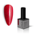 Гель-лак однофазний Gemely Mono Lac №020, червоний з мікроблиском, 6 мл