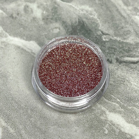 Светоотражающие блестки NailApex №3 красные, изображение 2