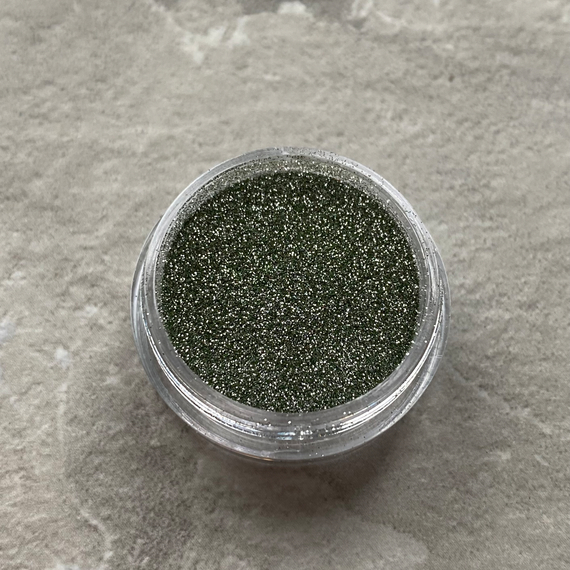 Светоотражающие блестки NailApex №4 зеленые, изображение 2