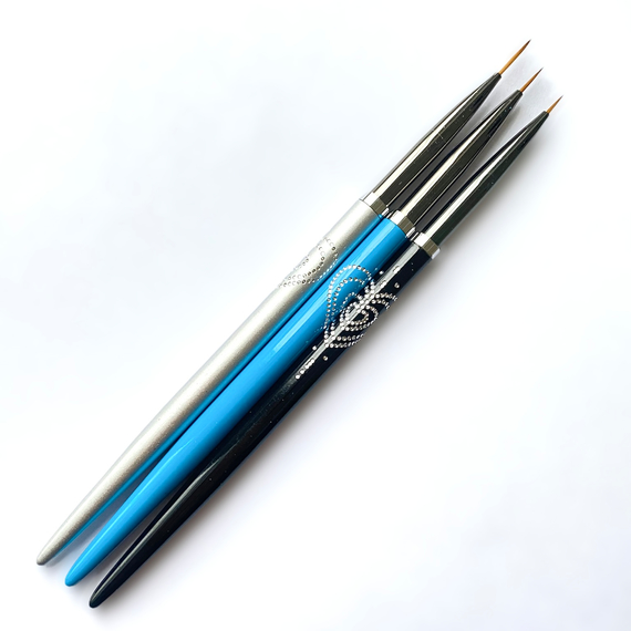 Набор тонких кистей 3 шт.