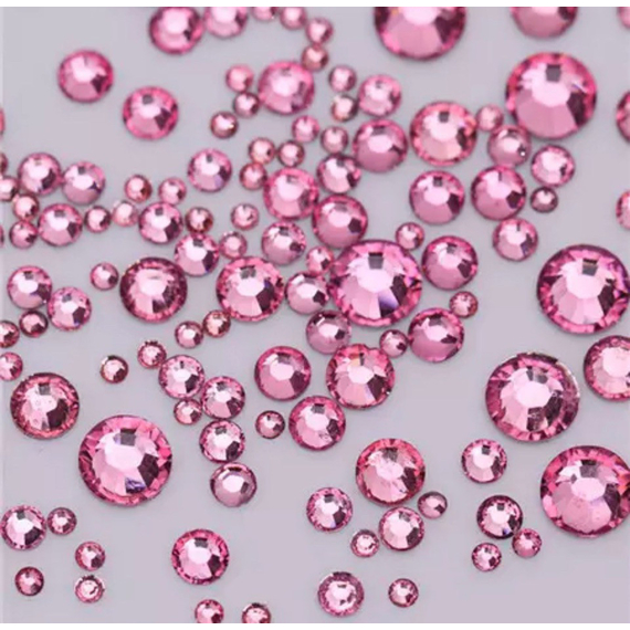 Стразы Rose микс размер 100 шт