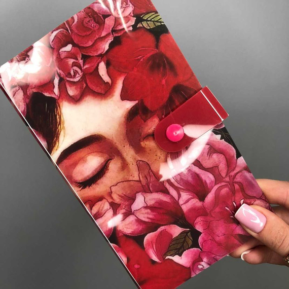 Альбом для слайдер дизайнов Flowers, 240 отделений