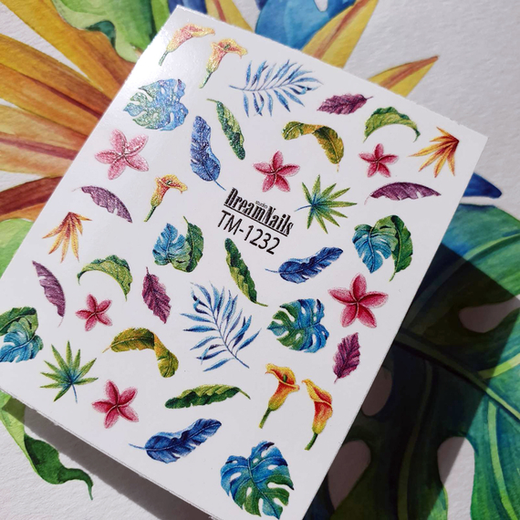 Слайдер дизайн TM 1232 листьев