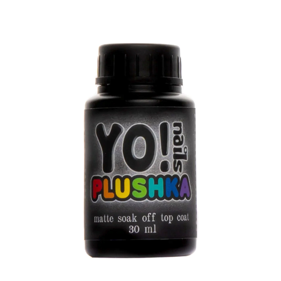 Топ для гель-лака YO nails Plushka матовый,30 мл