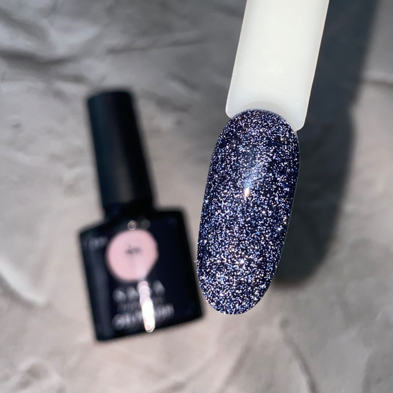 SAGA Fiery Gel Polish No. 12 Reflective Graphite, 10 ml, Color: Violet, 2 image