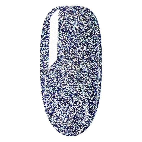 Гель-лак светоотражающий DIS Flash №05 серый, 7,5 мл, Цвет: Серый