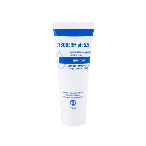 Hand and body skin cream Lysoderm pH Lysoderm pH 5.5, 75 ml