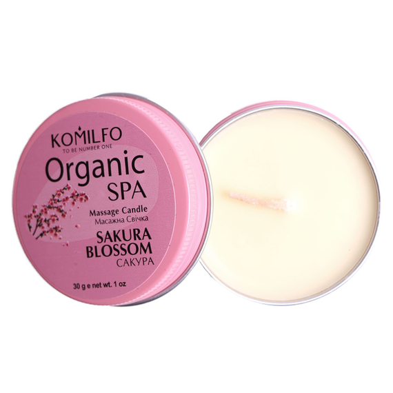 Массажная свеча Komilfo Massage Candle Sakura 30 г
