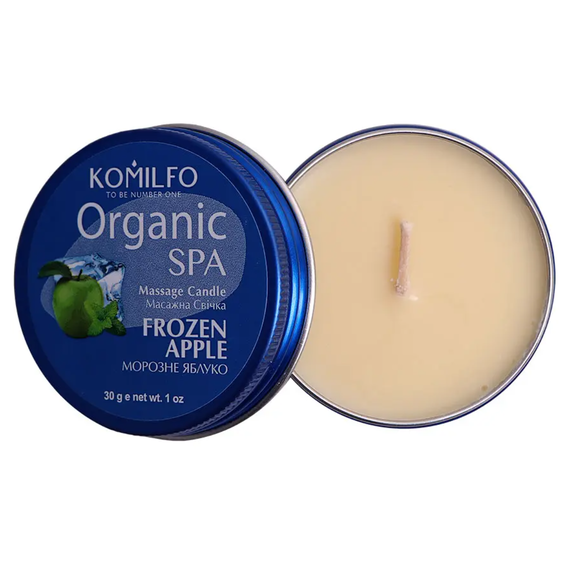 Массажная свеча Komilfo Massage Candle Frozen Apple 30 г