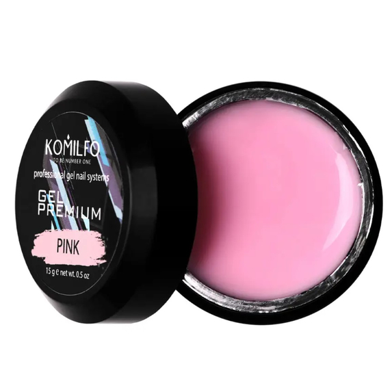 Гель Komilfo Gel Premium Pink, 15 г