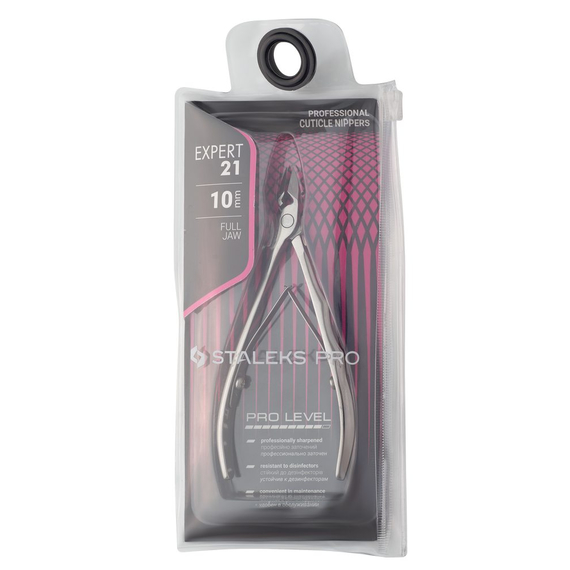 Кусачки профессиональные Staleks для кожи EXPERT 21 10 мм, изображение 5