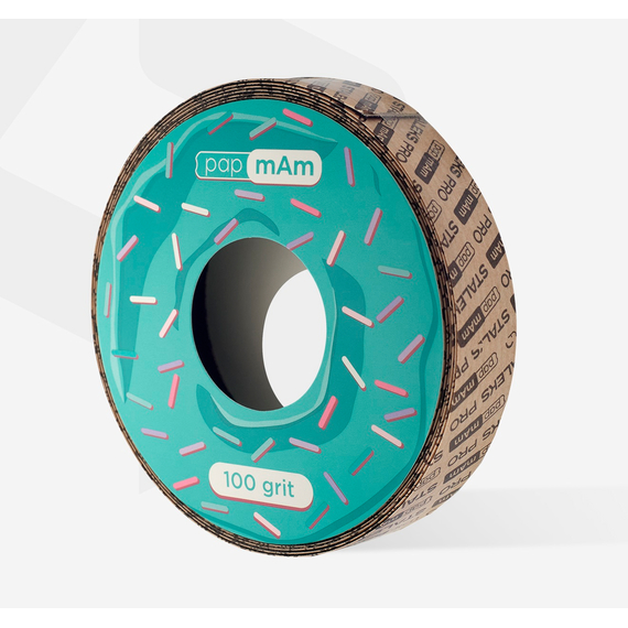 PAP-MAM file tape spare unit White for Staleks PRO plastic reel 100 grit, 6 m, 2 image