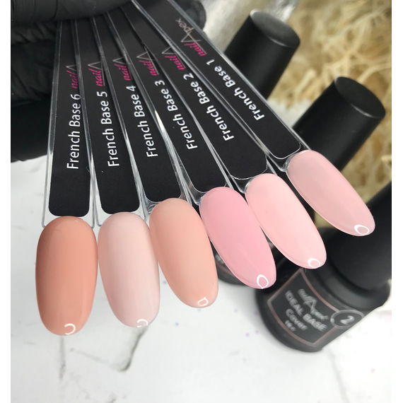 База камуфлирующая NailApex IDEAL Base Cover №5 пудровая розовая 15 мл, изображение 2