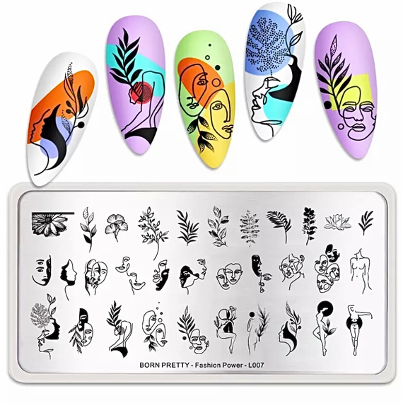 Пластина для стемпинга NICOLE DIARY-106