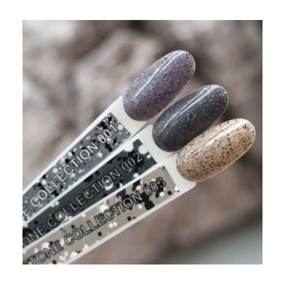 Gel polish Komilfo Stone Collection ST003 caramel with crumb, 8 ml, 3 image