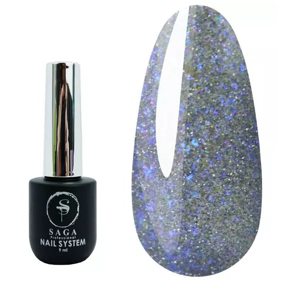 Гель-лак SAGA Fiery №18 світловідбиваючий, 9 мл