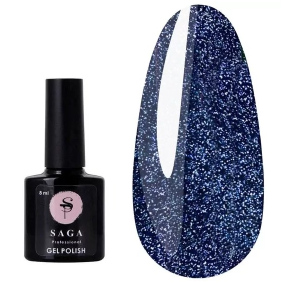 Гель-лак SAGA Fiery №27 светоотражающий, 10 мл