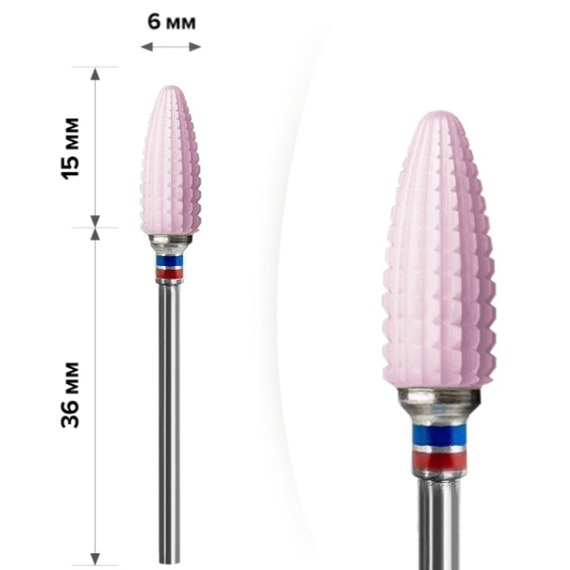 Насадка фреза керамическая кукуруза D 60 реверсивная