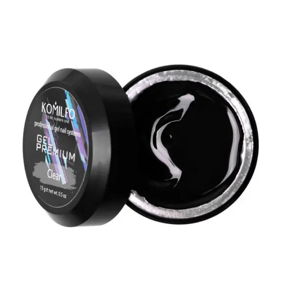 Гель Komilfo Gel Premium Clear 15 г
