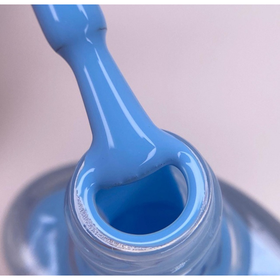 Лак для стемпинга DARK №34 голубой, с липким слоем, 8 мл, Цвет: Голубой, изображение 3