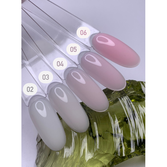 База для ногтей DARK PRO base №05, черная тара, светло-розовая, 15 мл, Обьем: 10 мл, изображение 2