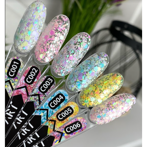 Гель-лак ART Confetti №003, 6 мл, изображение 3