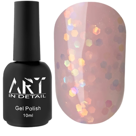 База ART Miracle Base №003, персиковая с шестигранниками, 10 мл