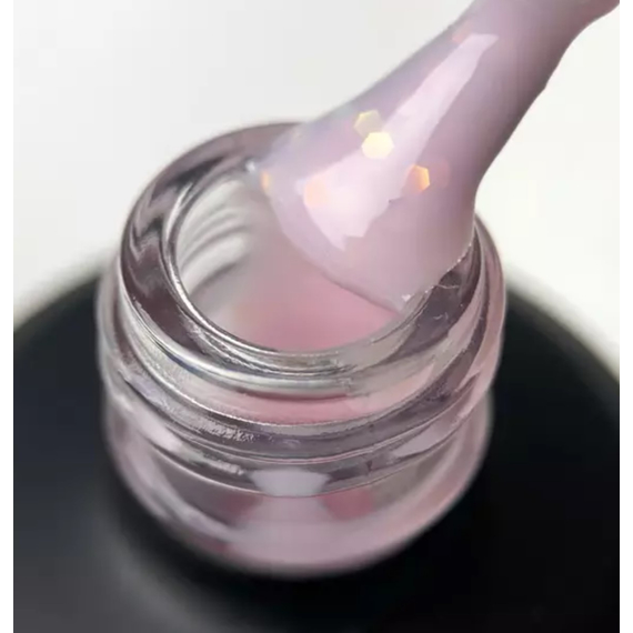 База ART Miracle Base №001, ніжно-рожева з шестигранниками, 10 мл, зображення 3