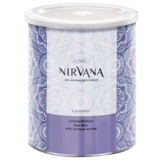 Воск для депиляции ItalWax Nirvana Spa лаванда, в банке 800 мл